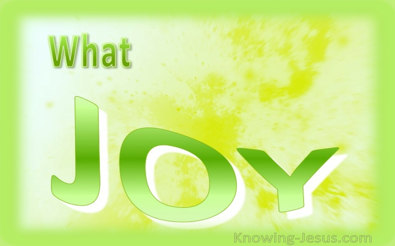 What Joy (green)